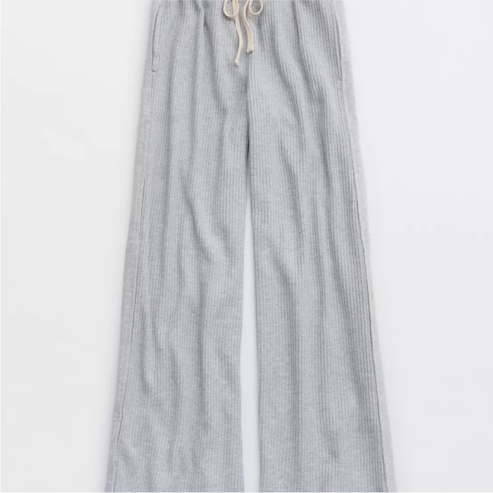 Aerie Essential Waffle Trouser - Picture 5 of 8
